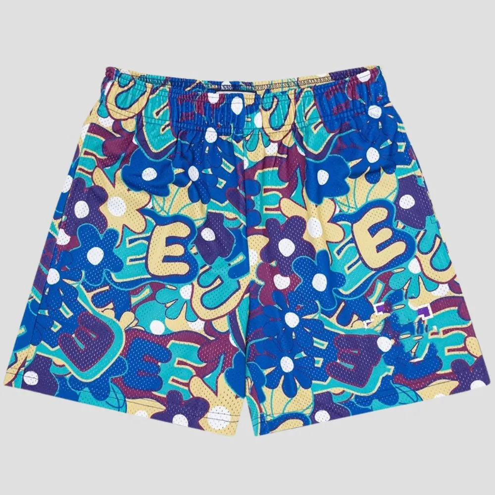 Oversized Mesh Gym Shorts