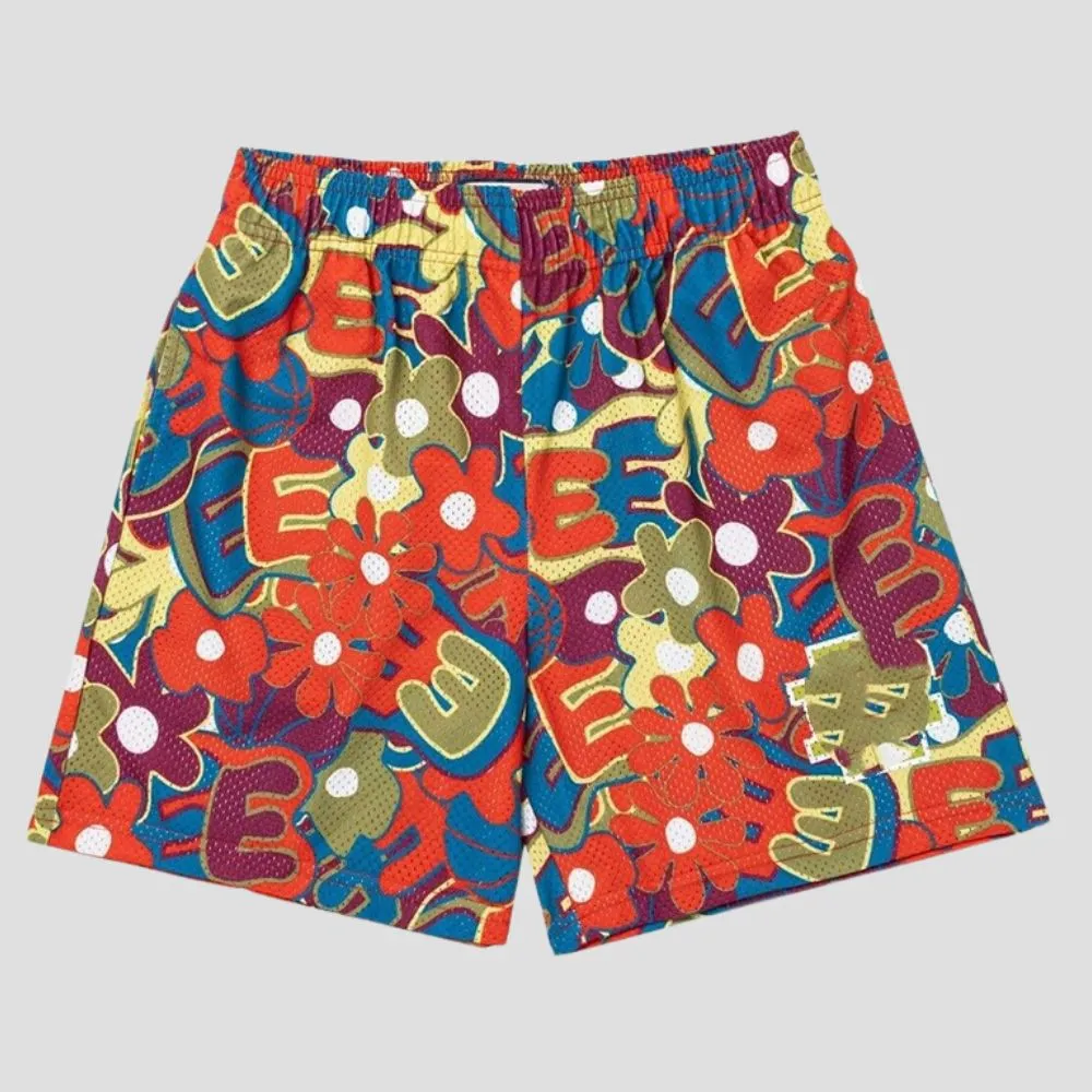 Oversized Mesh Gym Shorts
