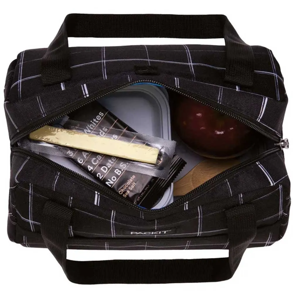 PackIt Freezable Hampton Insulated Lunch Bag - Grid