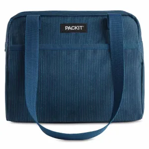 PackIt Freezable Hampton Insulated Lunch Bag - Teal Corduroy