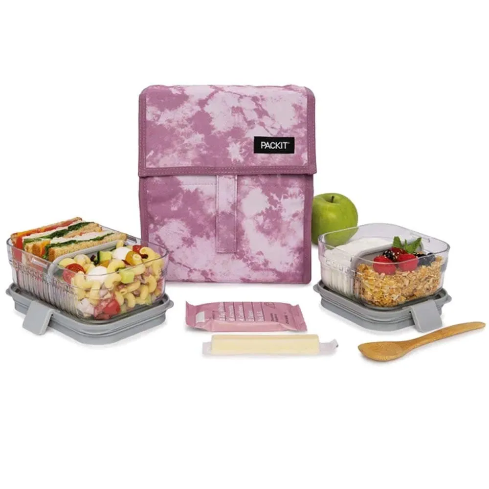 PackIt Freezable Insulated Lunch Bag - Mulberry