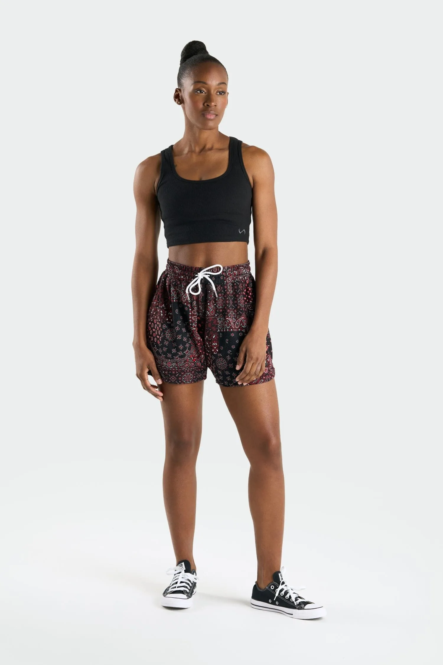 Paisley 5 Inch Mesh Shorts