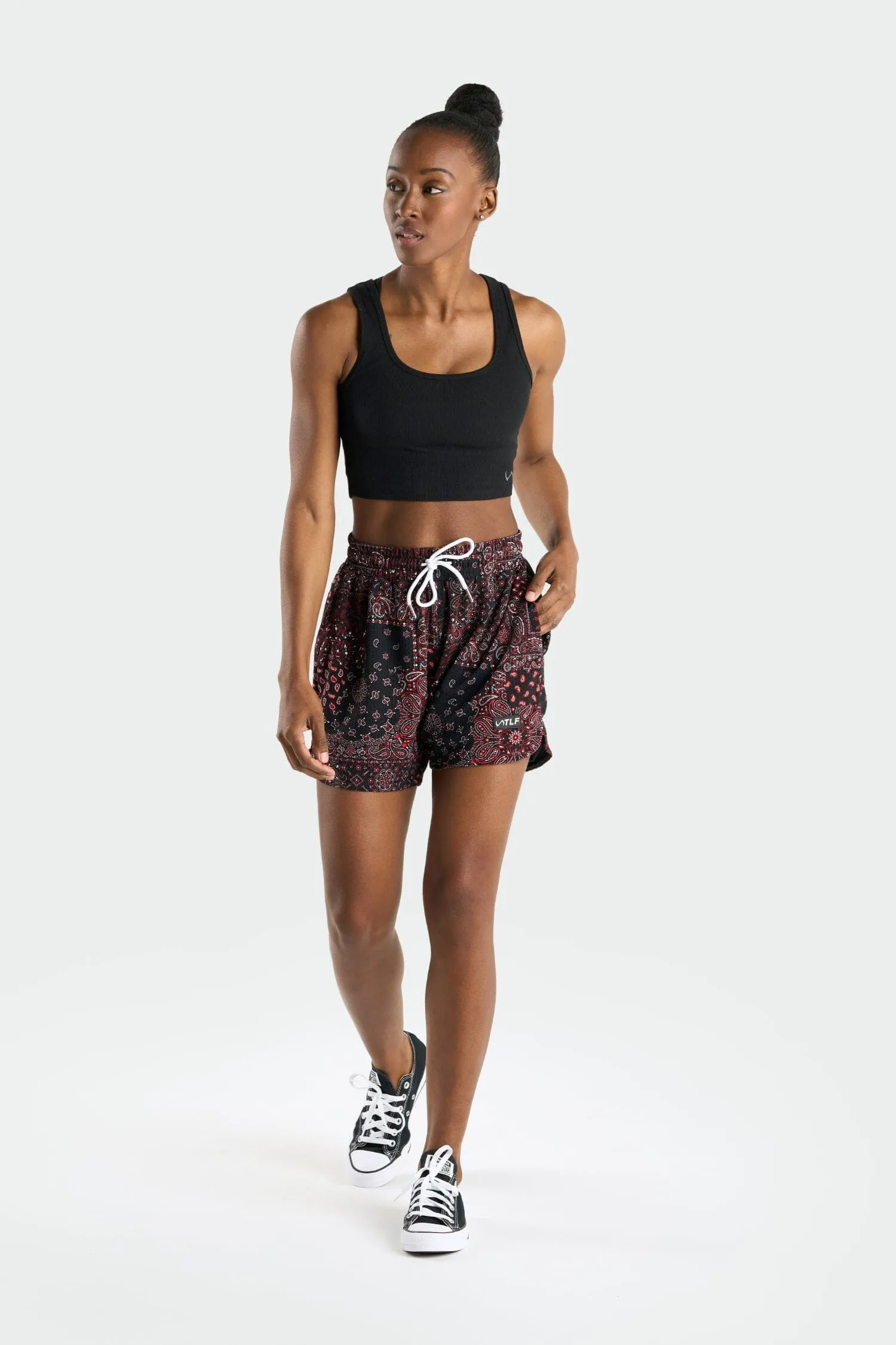 Paisley 5 Inch Mesh Shorts
