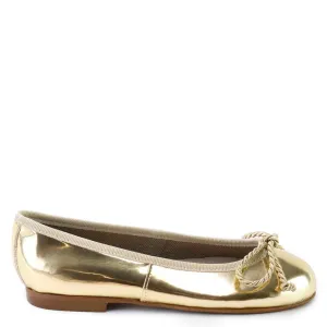 Papanatas Gold Mirror Bow Flat