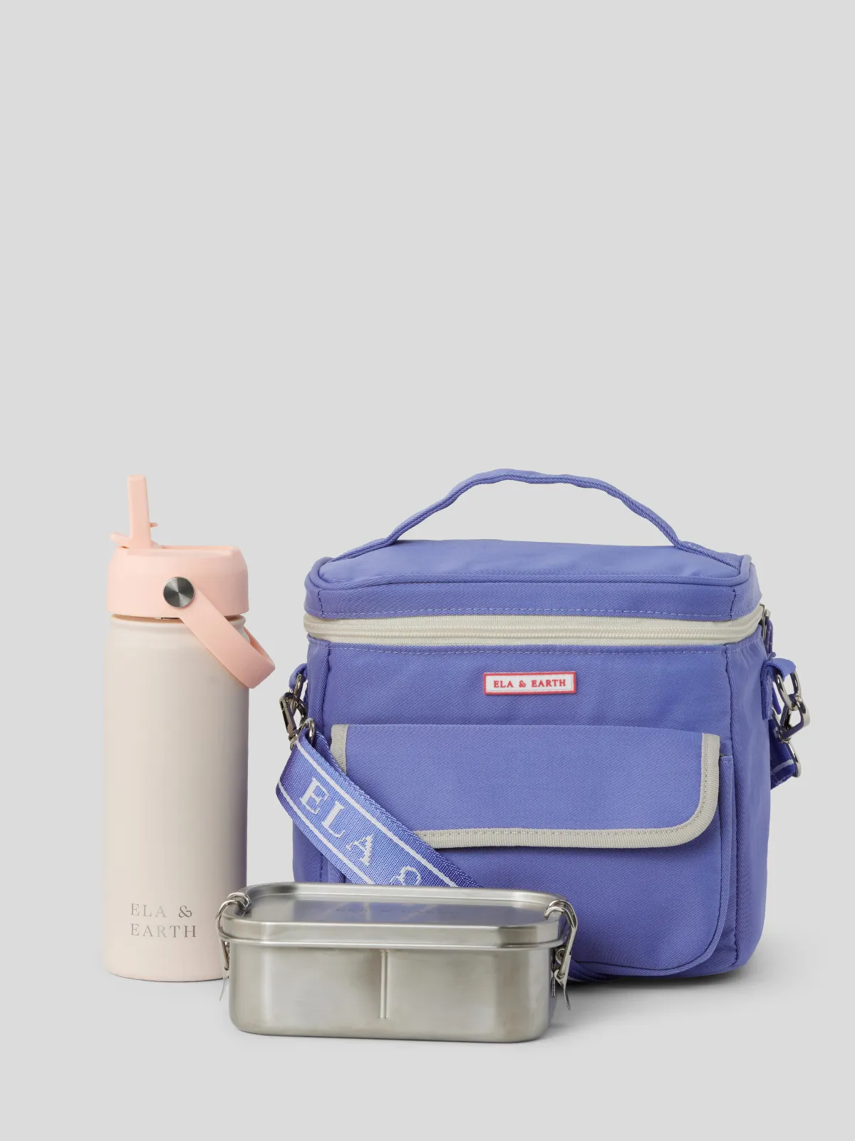 Periwinkle - Kids Lunch Cooler Set