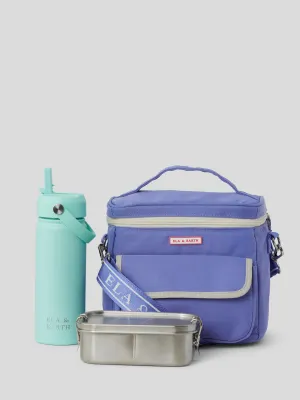 Periwinkle - Kids Lunch Cooler Set