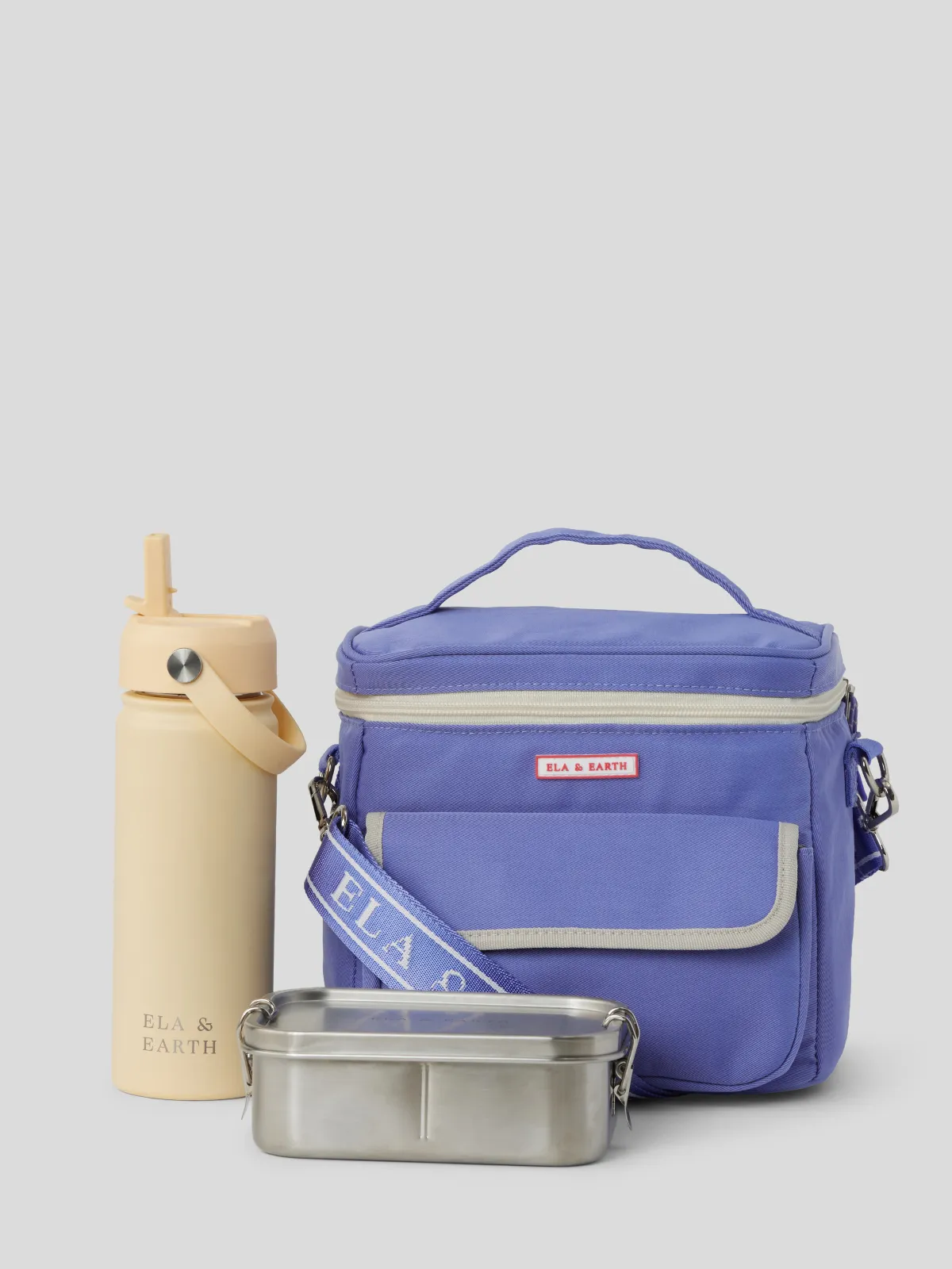 Periwinkle - Kids Lunch Cooler Set