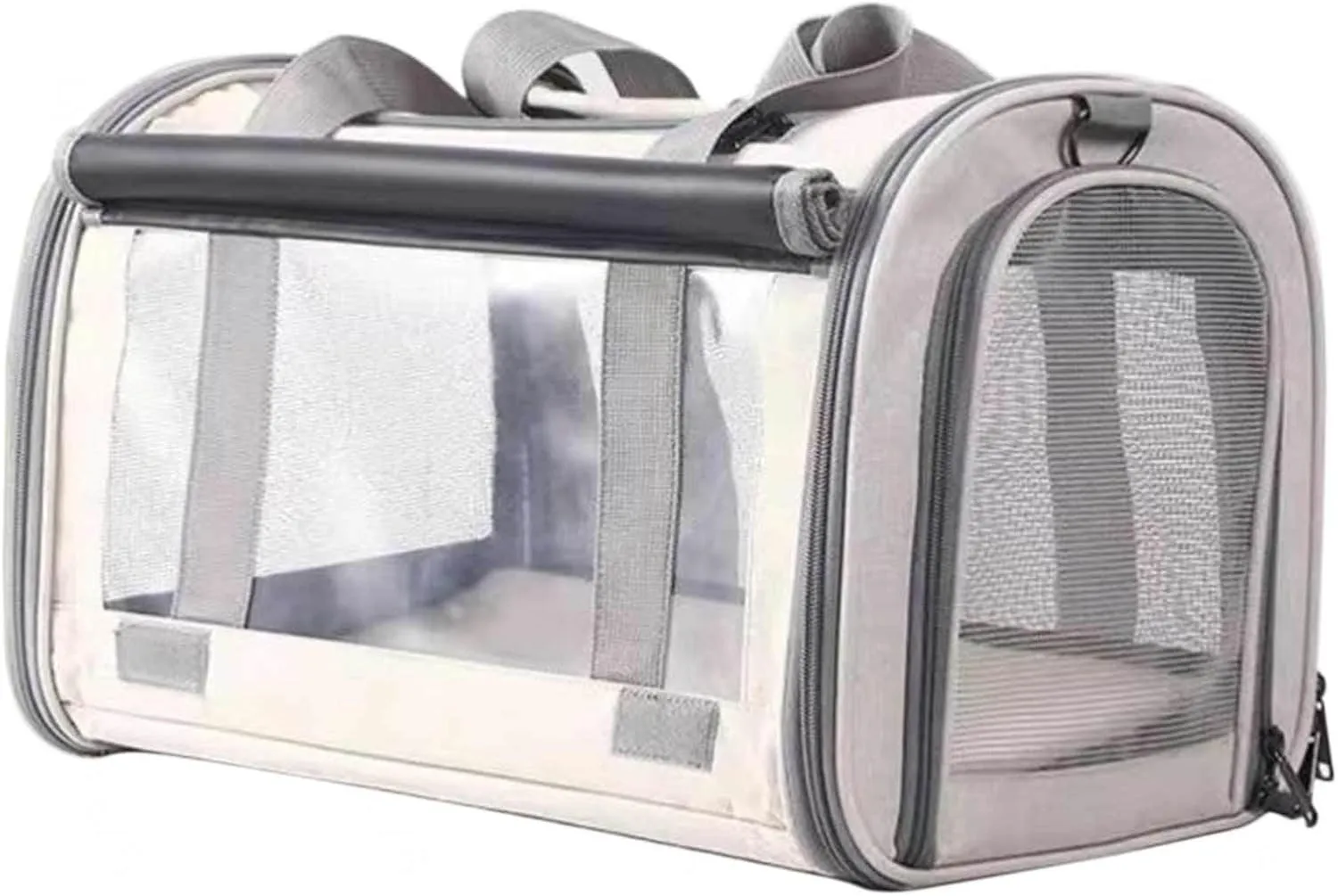Pet Carriers for Dog Cat Travel - Soft Sided Pet Cat Carrier Bag - Portable Pet Handbag for Small Animal Rabbit Puppy Kitten, 45x28x28cm,B
