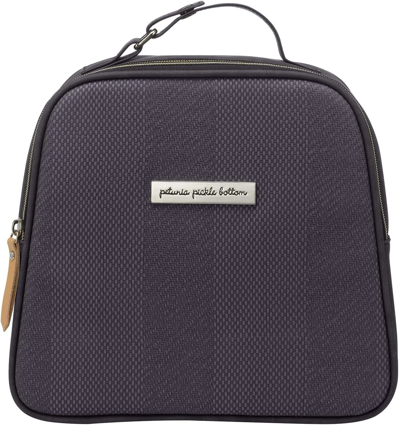Petunia Pickle Bottom Tandem Bottle & Lunch Tote | Perfect for Bottles, Snacks & Wireless Pump | Holds up to Three Regular Sized Bottles | Insulated Lining & Easy to Clean | Carbon Cable Stitch