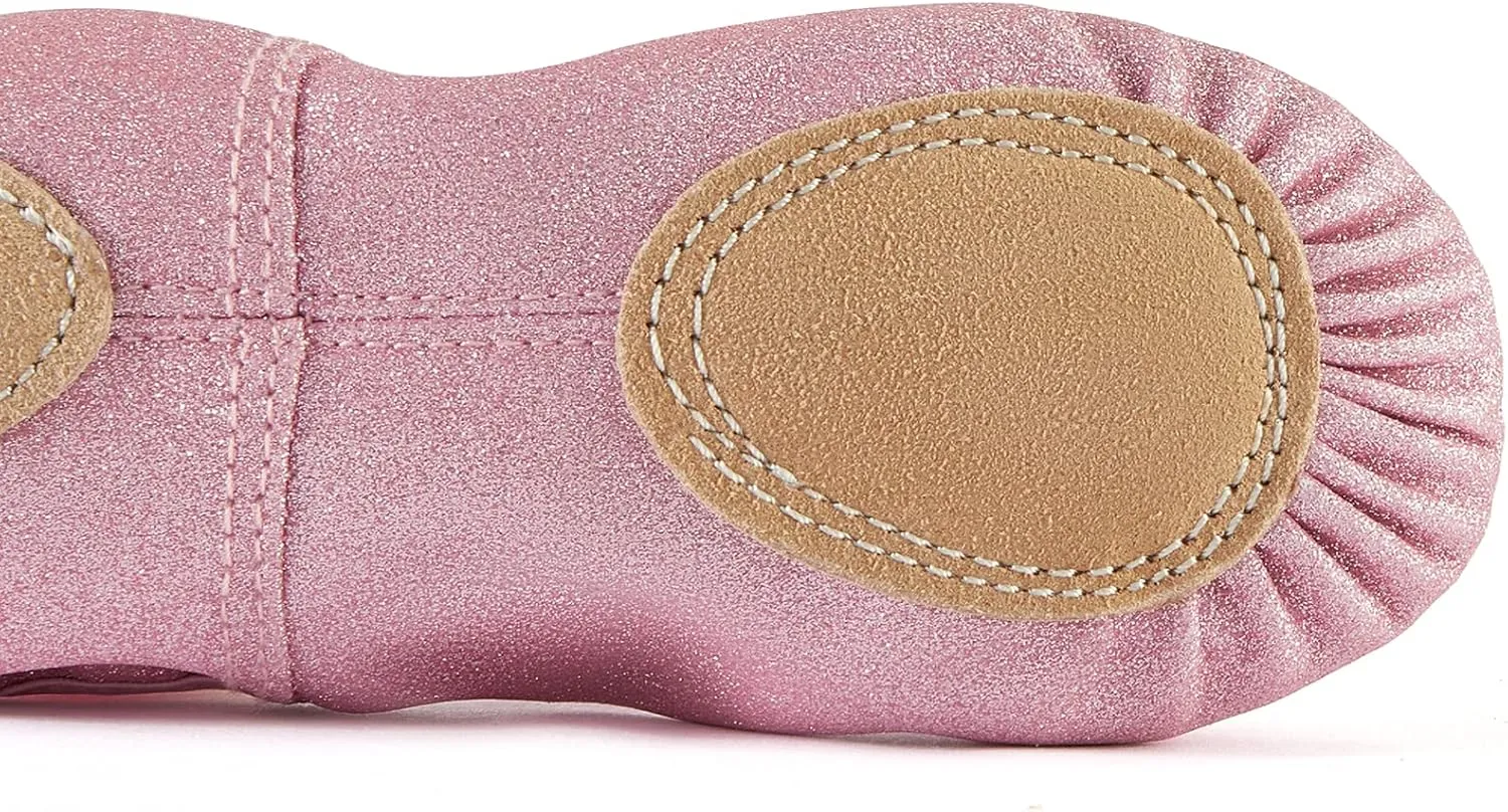 Phineein Girls Ballet Shoes for Practice Ballet Slipper for Dancing