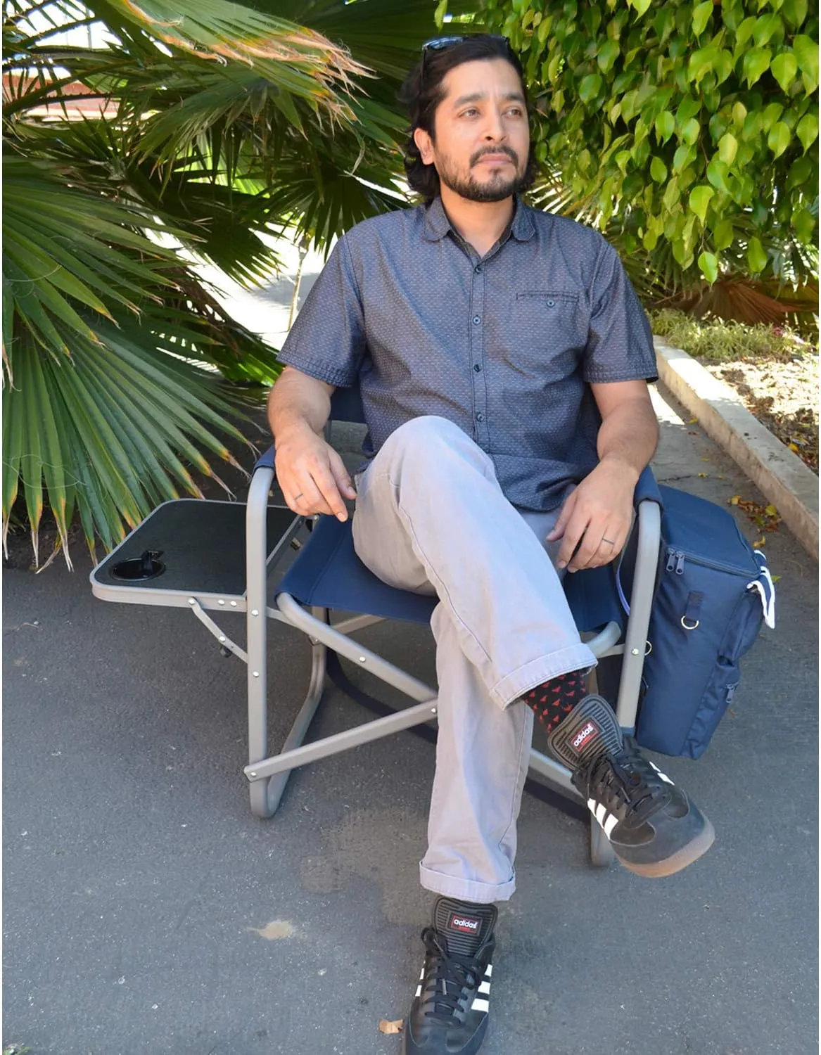 Picnic at Ascot Original Extra Wide Portable Folding Sports Chair- Designed & Quality Checked in the USA