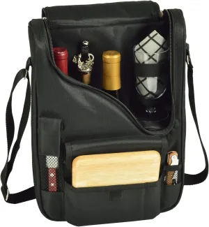 Picnic at Ascot Original Insulated Wine and Cheese Cooler Bag - Designed, Assembled & Quality Approved in the USA