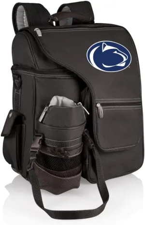 PICNIC TIME NCAA Penn State Nittany Lions Turismo Backpack Cooler with Water Bottle Carrier - Soft Cooler Backpack - Travel Cooler Bag