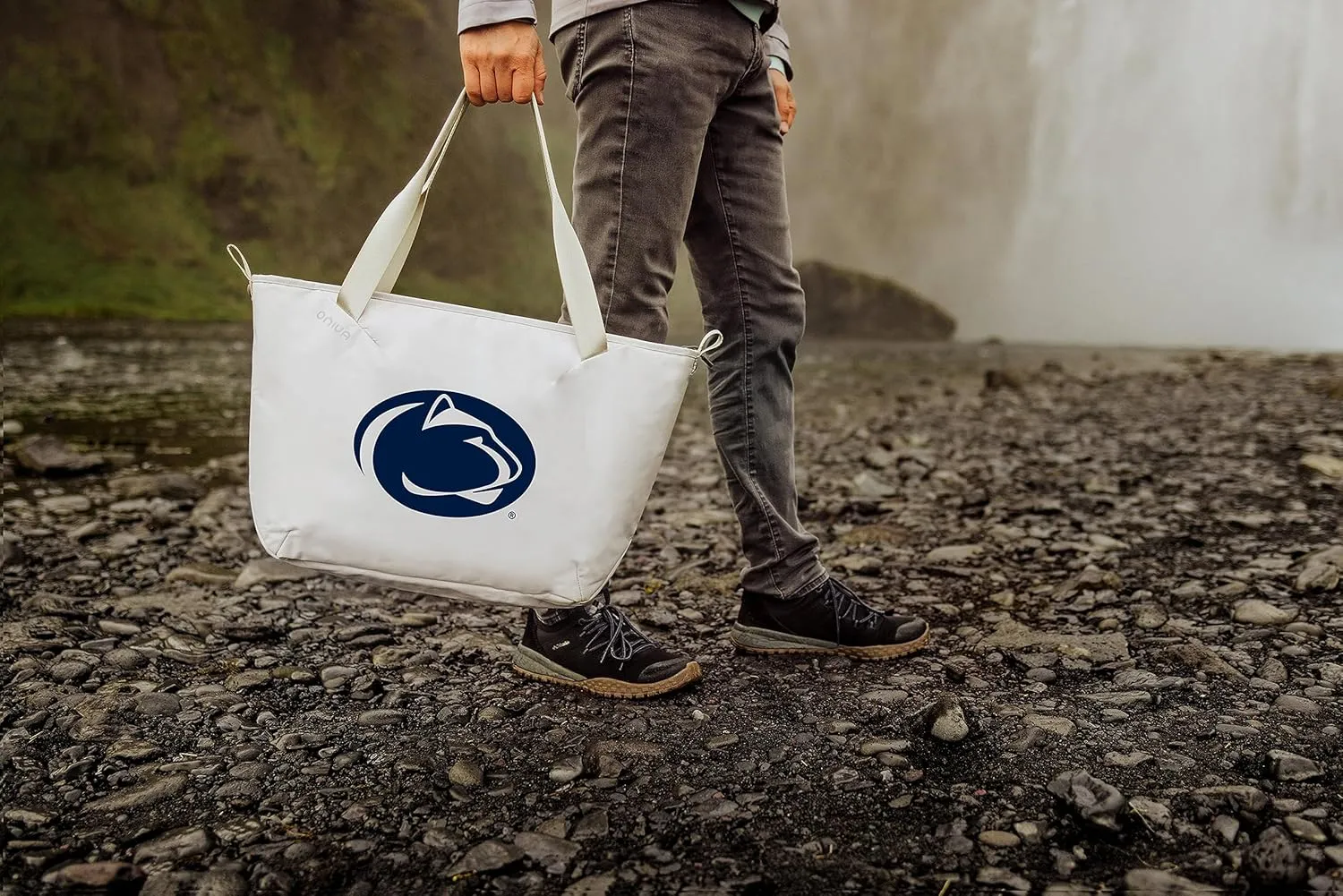 PICNIC TIME NCAA Unisex-Adult NCAA Tarana Lunch Bag with Utensil Set, Recycled Material, Lunch Box, Cooler Bag