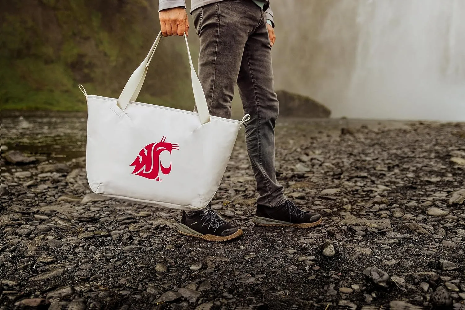 PICNIC TIME NCAA Unisex-Adult NCAA Tarana Lunch Bag with Utensil Set, Recycled Material, Lunch Box, Cooler Bag