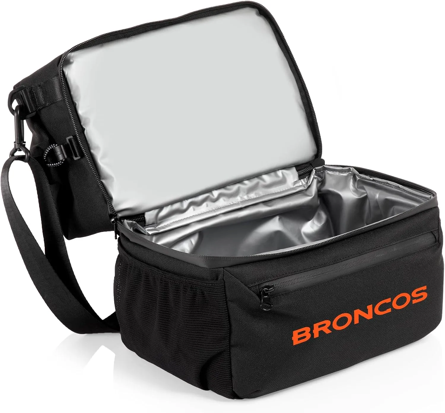 PICNIC TIME NFL unisex-adult NFL Tarana Lunch Bag Cooler with Utensil Set, Lunch Box made of Recycled Material