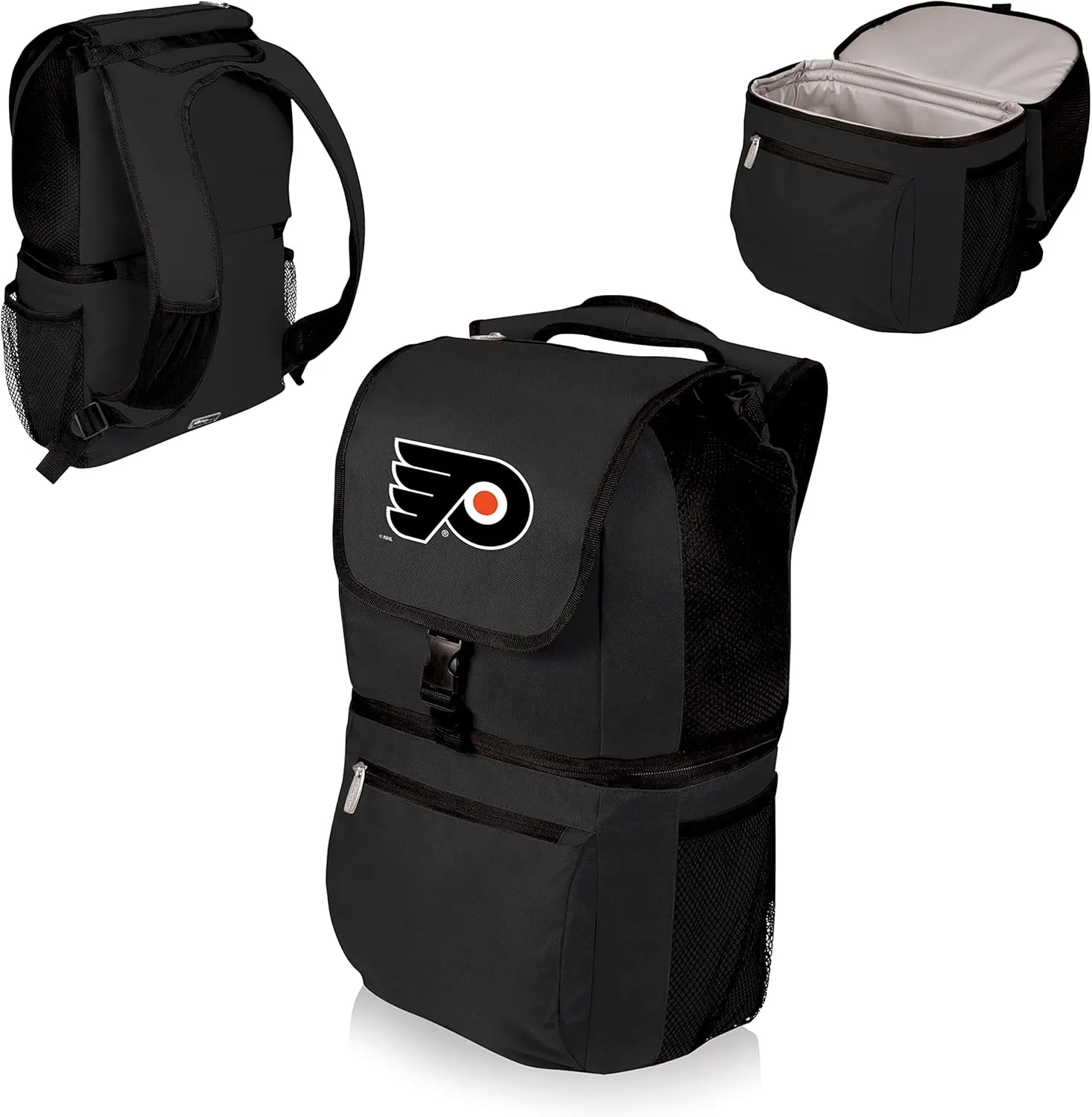 PICNIC TIME NHL Unisex-Adult NHL Zuma Backpack Cooler, Soft Cooler Backpack, Lunch Cooler