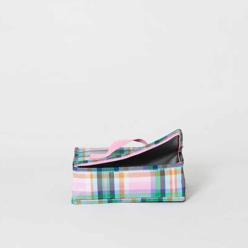 Plaid Takeaway Bag