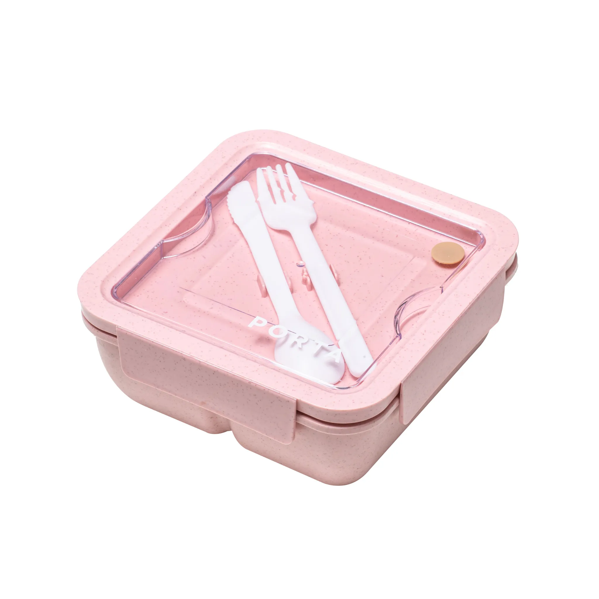 Porta | Poppy | Large Bento Box Pink