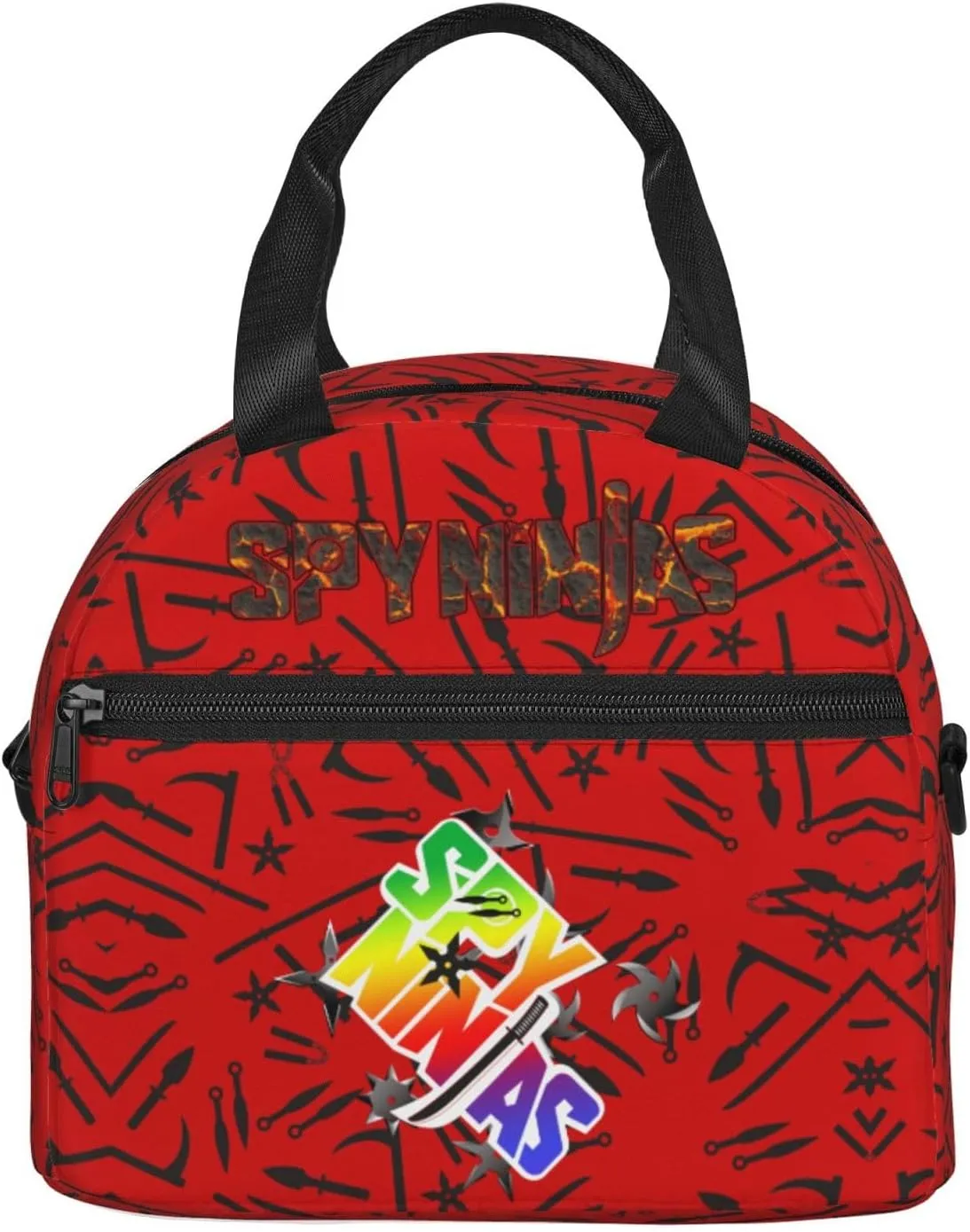 Portable Cross-Body Insulated Lunch Bag Can Used As A Picnic Bag For Outings