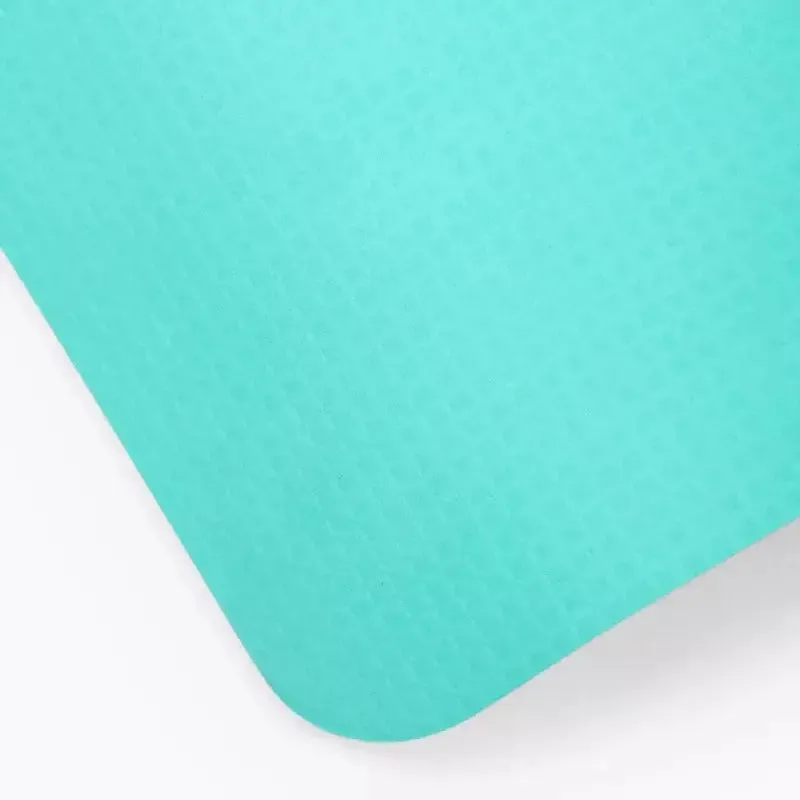 Premium Anti-Skid Supersoft Dual Color Yoga Mat (6 mm, Green)