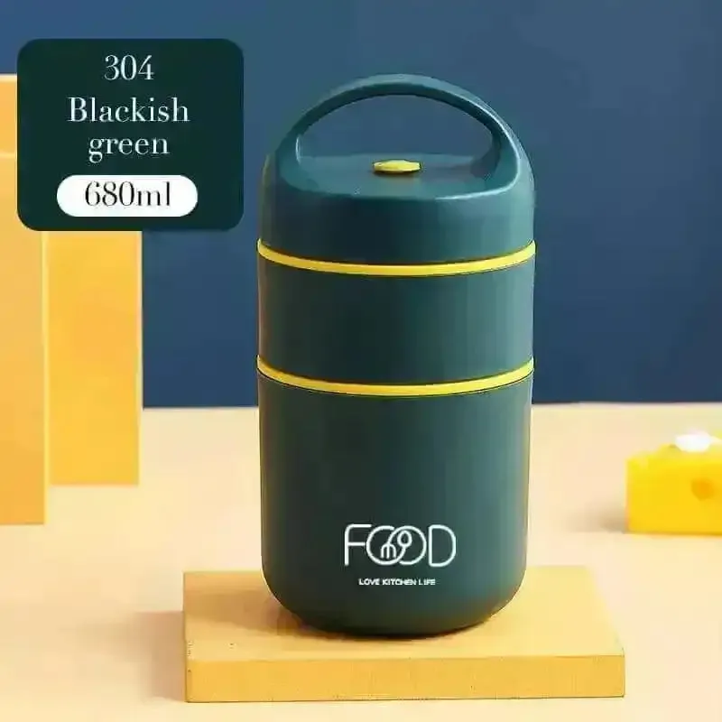 Premium Insulated Two Layered Lunch Box