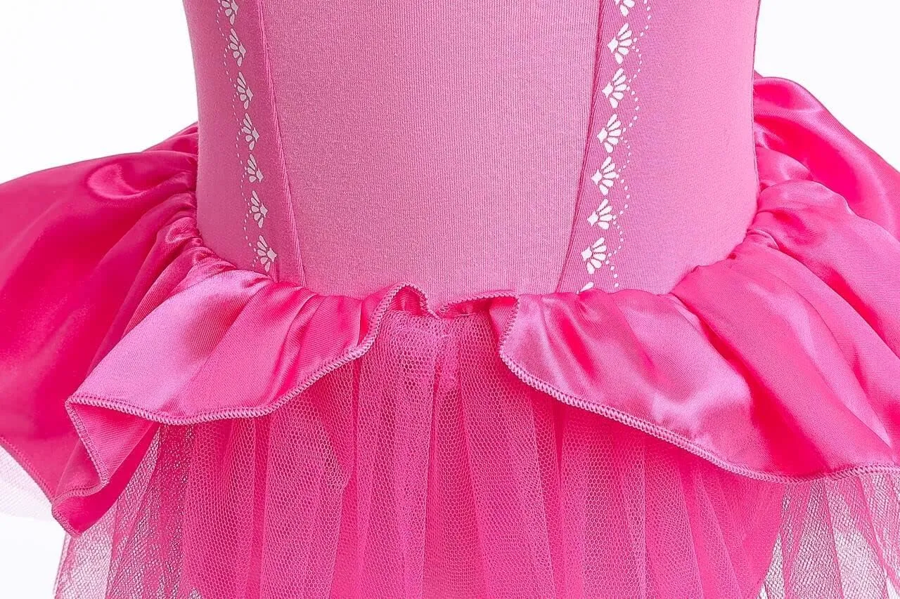 Princess Costumes Bodysuit Outfit for Baby Infant Romper Jumpsuit with Headband