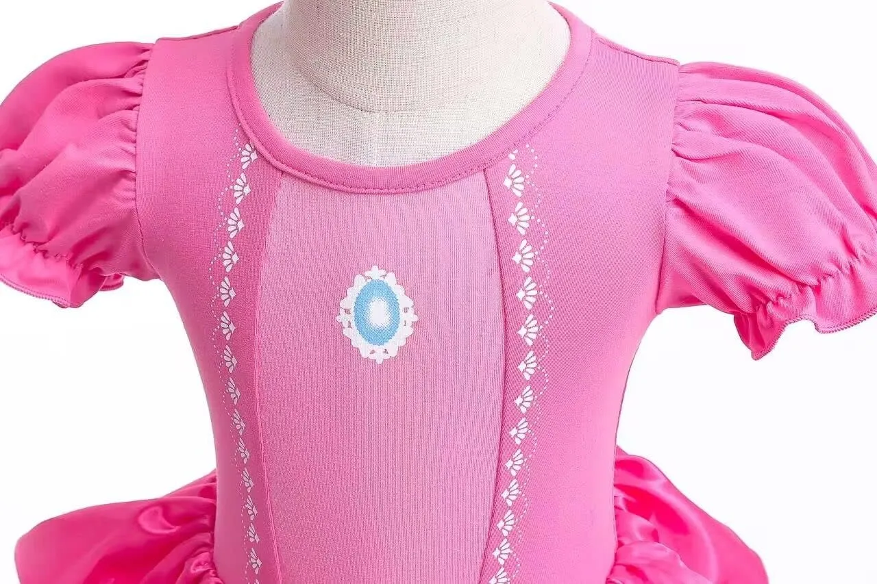 Princess Costumes Bodysuit Outfit for Baby Infant Romper Jumpsuit with Headband