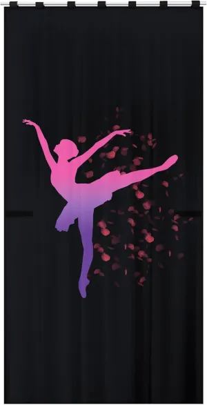 Privacy Curtain for Dance Bag, 59x31.5 Inch Privacy Screen, Portable Dance Changing Room Curtains for Garment Bag, Dancer Accessories (Without Rack and Bag)