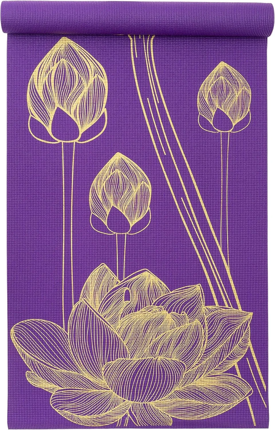 ProsourceFit Yoga Mats 3/16” (5mm) Thick for Comfort & Stability with Exclusive Printed Designs