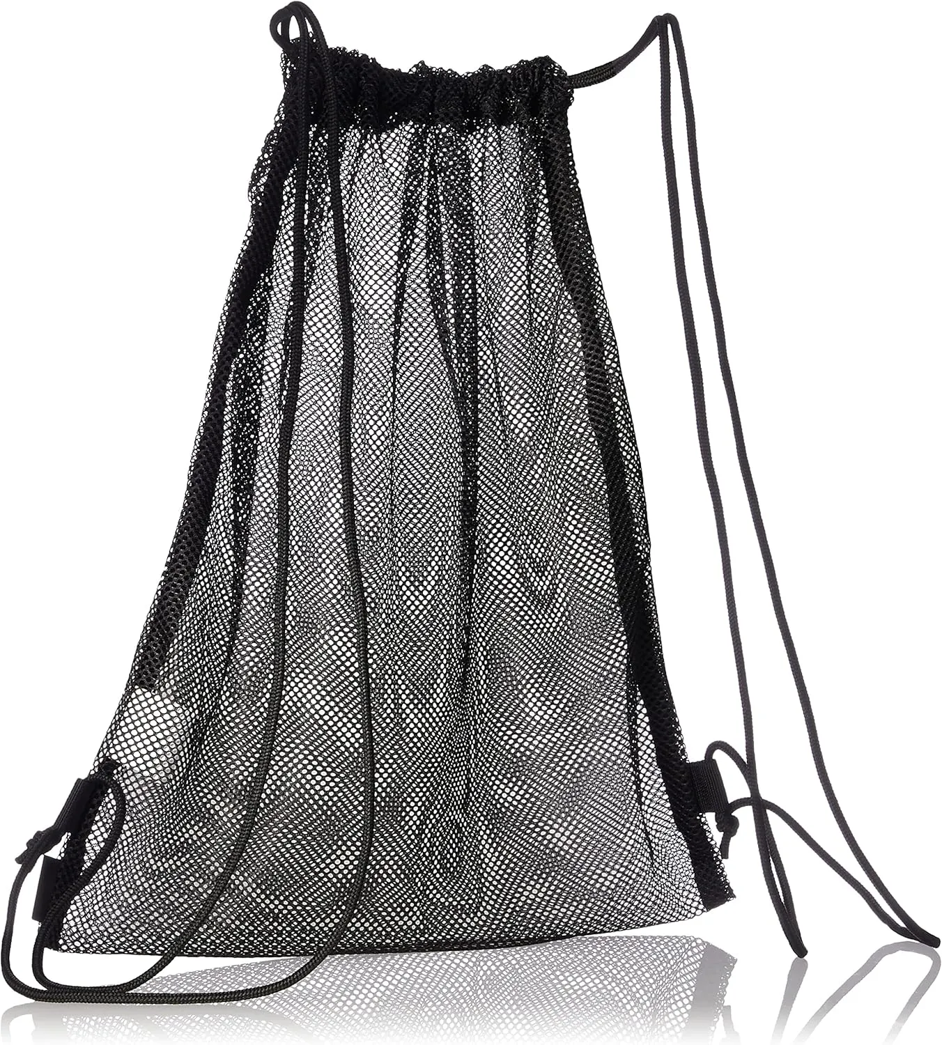 Puma 079268 Mesh Gym Bag, Spring and Summer 23 Color, Black, White (01)