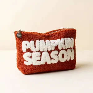 Pumpkin Teddy Pouch