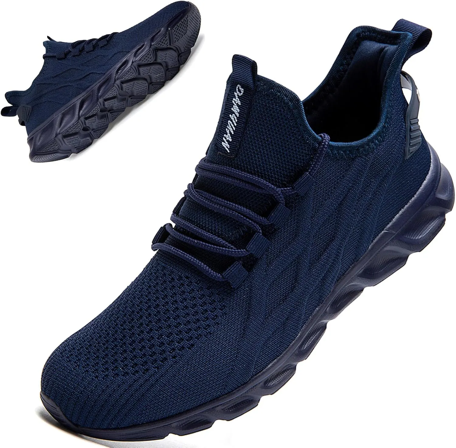 QIJGS Running Shoes for Men Gym Tennis Athletic Mesh Sneakers Lightweight Sports Fashion Workout Casual Shoes