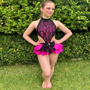 "A Little Party" Custom Costume  Child Size 12 Second Hand