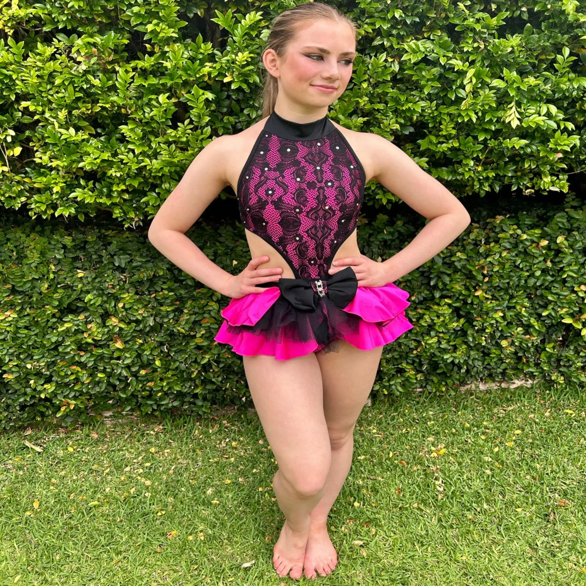 "A Little Party" Custom Costume  Child Size 12 Second Hand