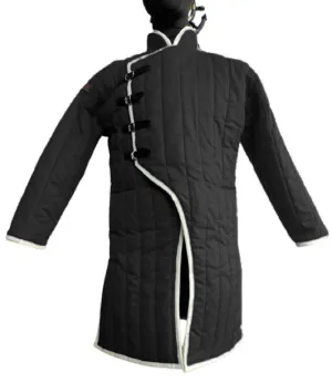 "Battle-Ready Viking Gambeson – Quilted Armor Jacket for Medieval Reenactment, SCA & LARP Combat" (Medium)