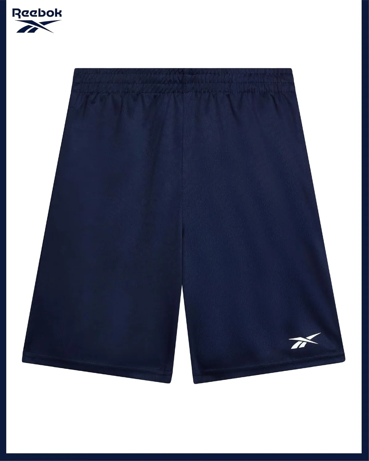 Reebok Boys Basketball Shorts 2 Pack – Mesh Athletic Shorts for Boys, Gym Shorts for Basketball, Running, and Everyday Play