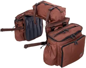 Reinsman Deluxe Insulated Leakproof Cooler Saddle Bag with Additional Cantle Bag and Straps
