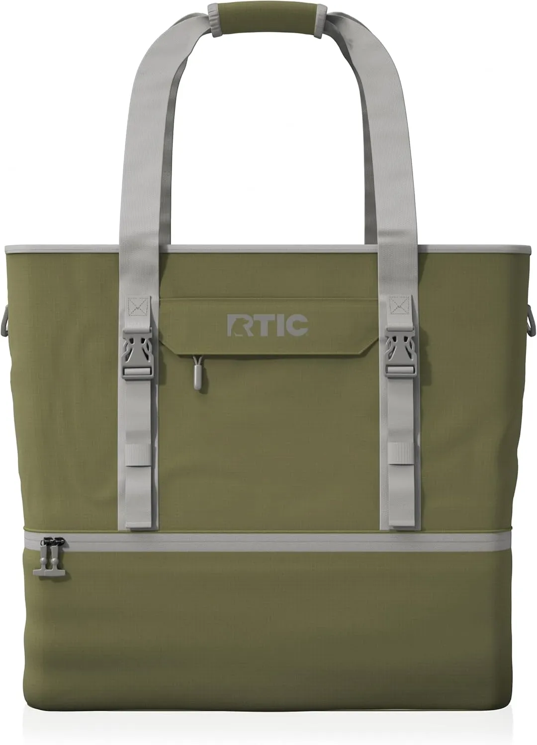 RTIC 2-in-1 Chillout Bag Soft Insulated Cooler Tote, Portable, for Lunch, Beach, Travel, Drink, Beverage, Car, Camping, Picnic, 24-Can Capacity,