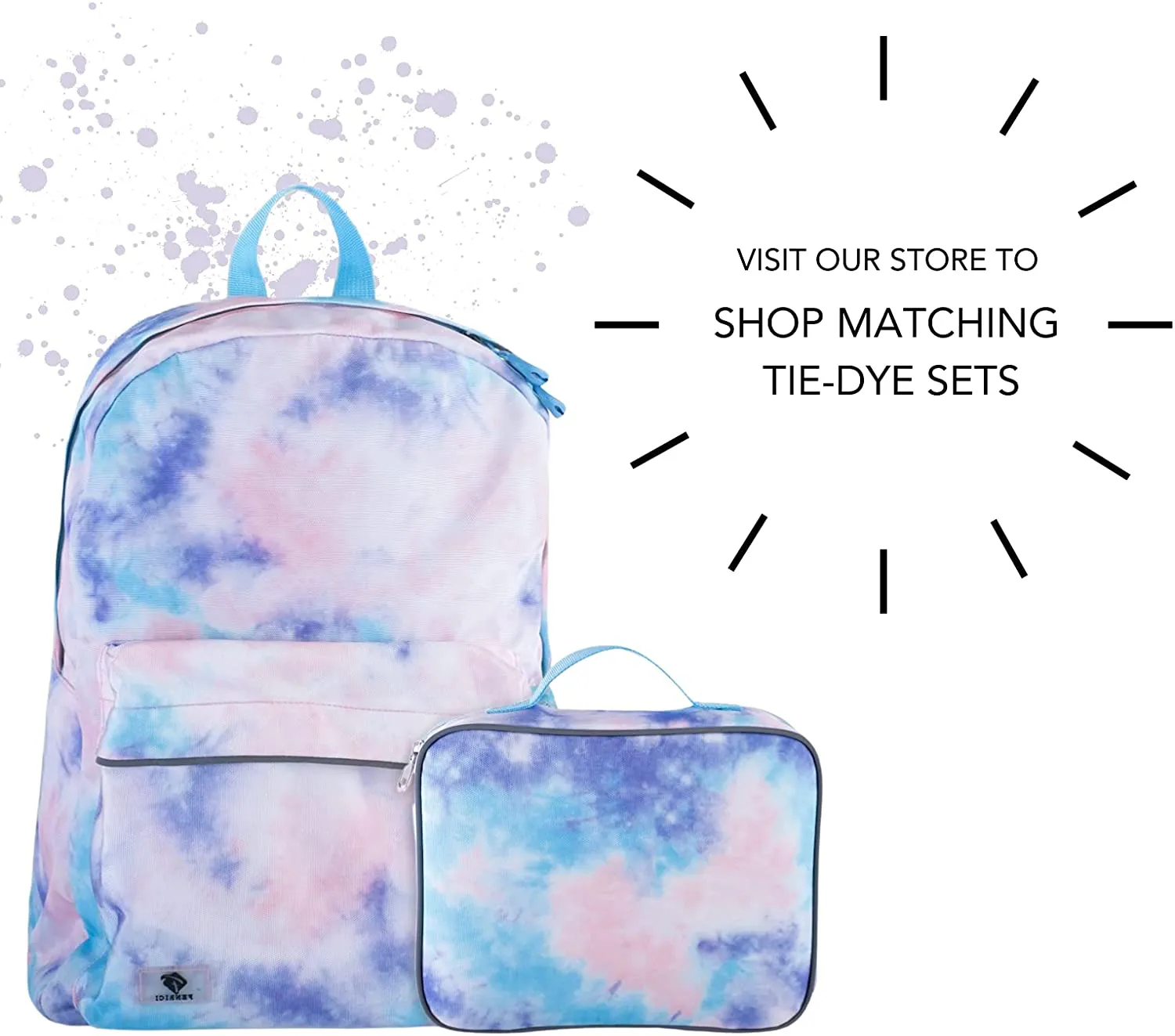 Rynx | Fenrici Galaxy Lunch Box For Boys, Girls, Kids Insulated Lunch Bag, Perfect For Preschool, K-6, Soft Sections, Spacious, Bpa Free, Food Safe, 10.8in X 9.2in X 3.8in (Galaxy-Blue)