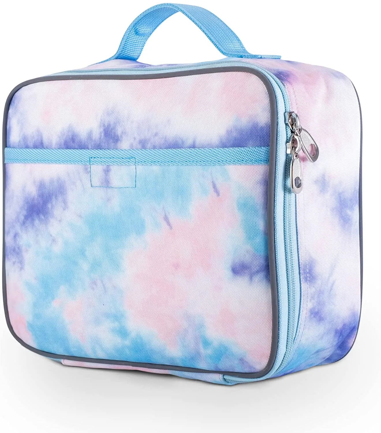 Rynx | Fenrici Galaxy Lunch Box For Boys, Girls, Kids Insulated Lunch Bag, Perfect For Preschool, K-6, Soft Sections, Spacious, Bpa Free, Food Safe, 10.8in X 9.2in X 3.8in (Galaxy-Blue)