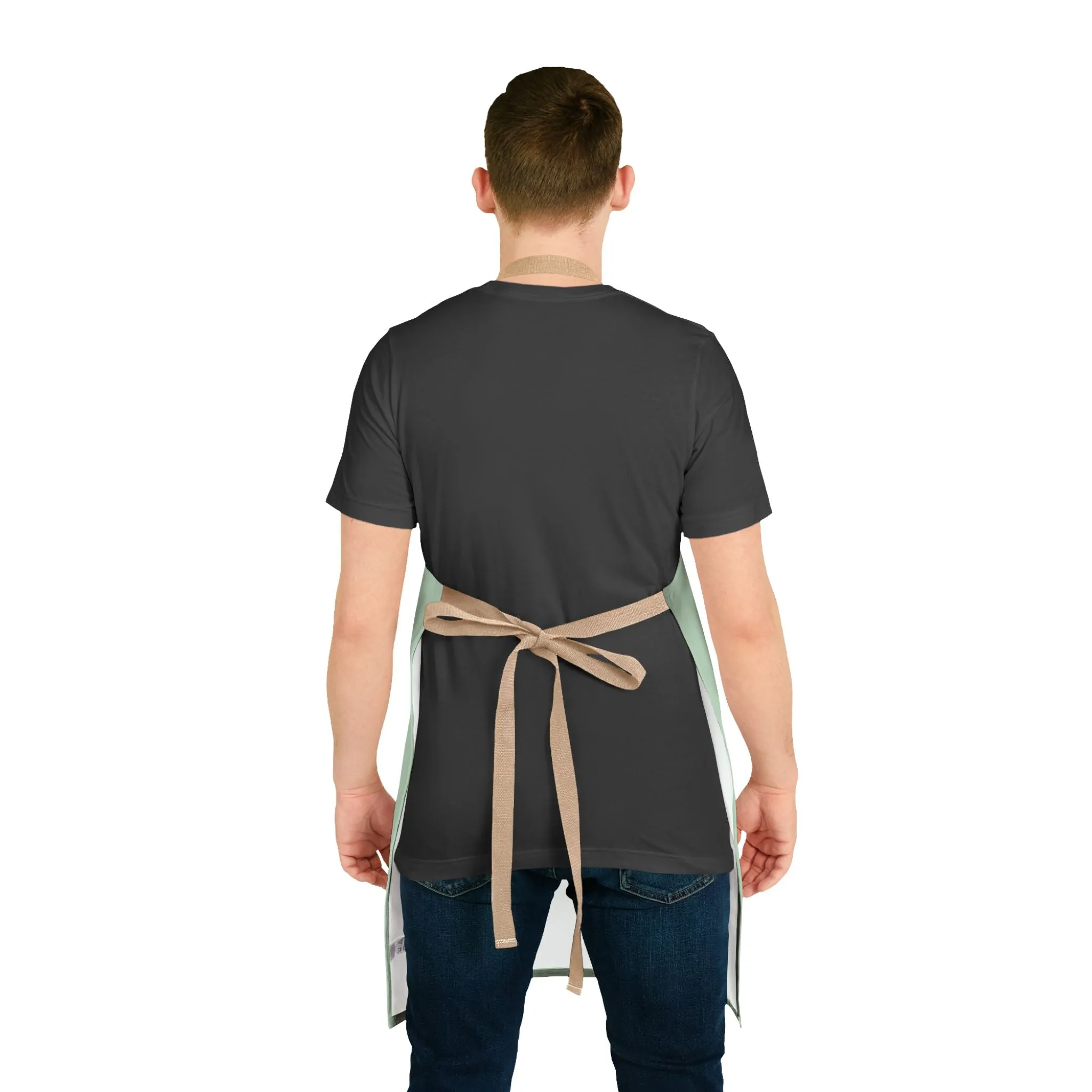 Sage Green Mandala Kitchen Apron