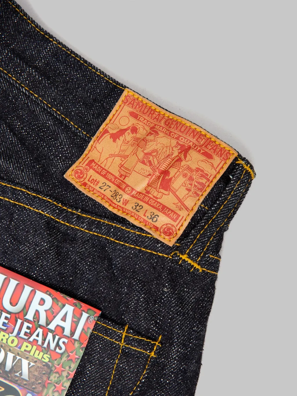 Samurai Jeans S3100VX 17oz Zero  Wide Straight WWII Model Jeans