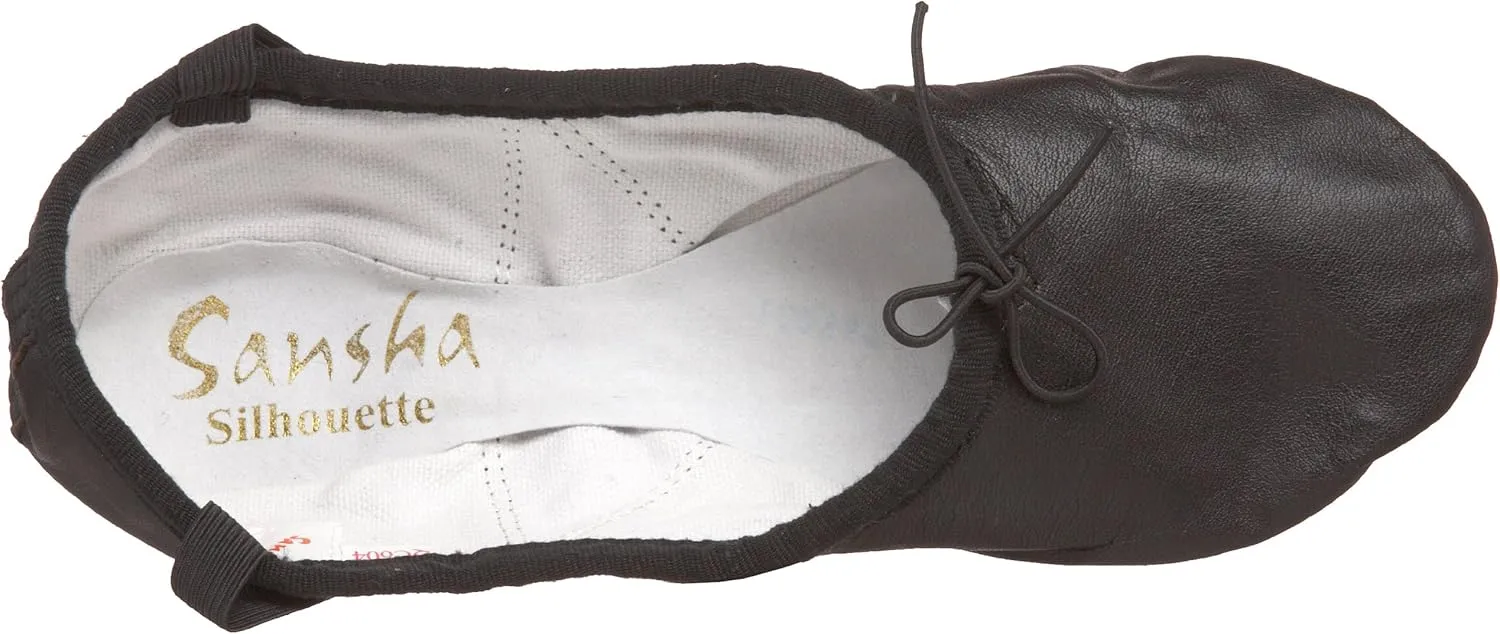 Sansha Silhouette Leather Ballet Slipper