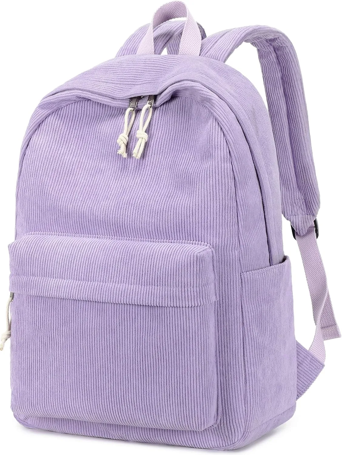 School Backpack for Teens Large Corduroy Bookbag Lightweight Girls Boys Casual High School College 17 inch Laptop Travel Bag