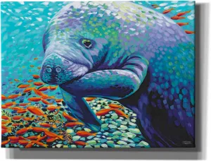 'Sea Sweetheart II' by Carolee Vitaletti Canvas Wall Art, 24"x20"