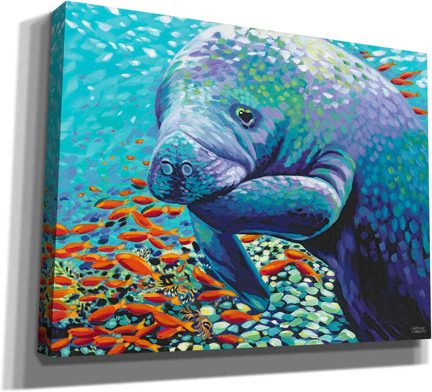'Sea Sweetheart II' by Carolee Vitaletti Canvas Wall Art, 24"x20"