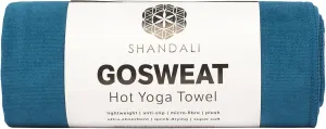 Shandali GoSweat Non-Slip Hot Yoga Towel with Super-Absorbent Soft Suede Microfiber in Many Colors, for Bikram Pilates and Yoga Mats.