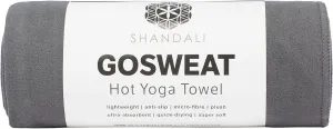 Shandali GoSweat Non-Slip Hot Yoga Towel with Super-Absorbent Soft Suede Microfiber in Many Colors, for Bikram Pilates and Yoga Mats.