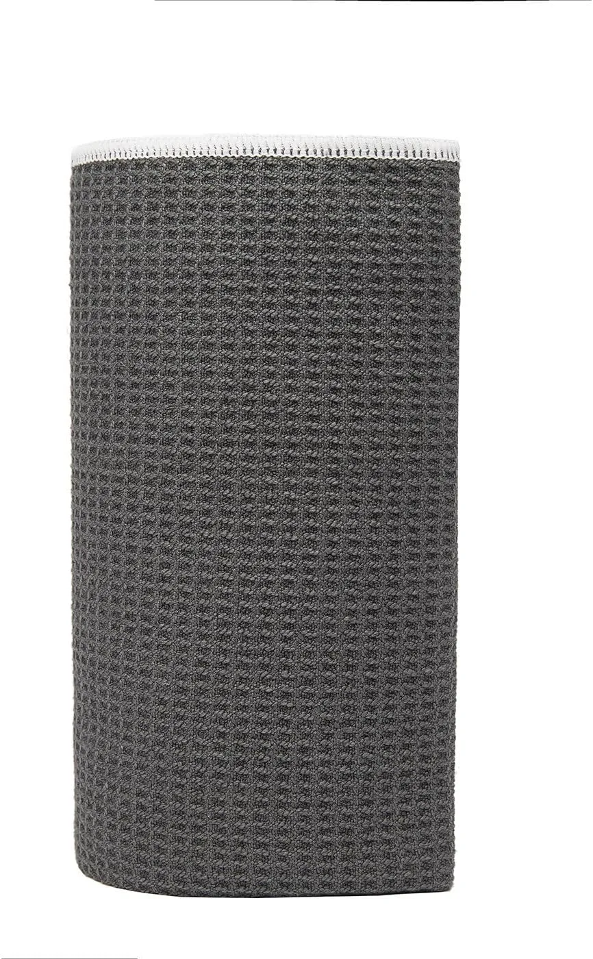 Shandali Hot Yoga Towel - Mat-Sized, Microfiber, Super Absorbent, Anti-Slip, Injury Free, 24" x 72" - Best Bikram Yoga Towel - Exercise, Fitness, Pilates Gear
